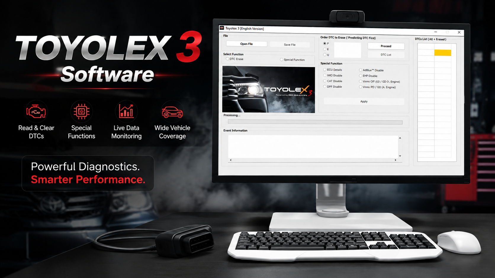 TOYOLEX 3 ECU File Editor